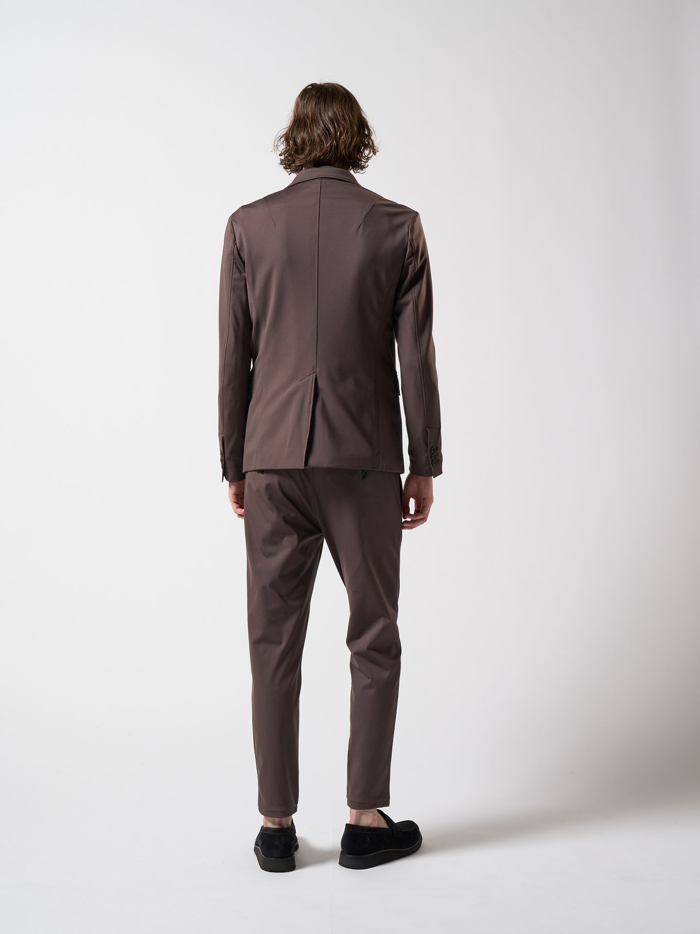 【予約品】 smart jacket(full lining) / テーラードジャケット / チョコ