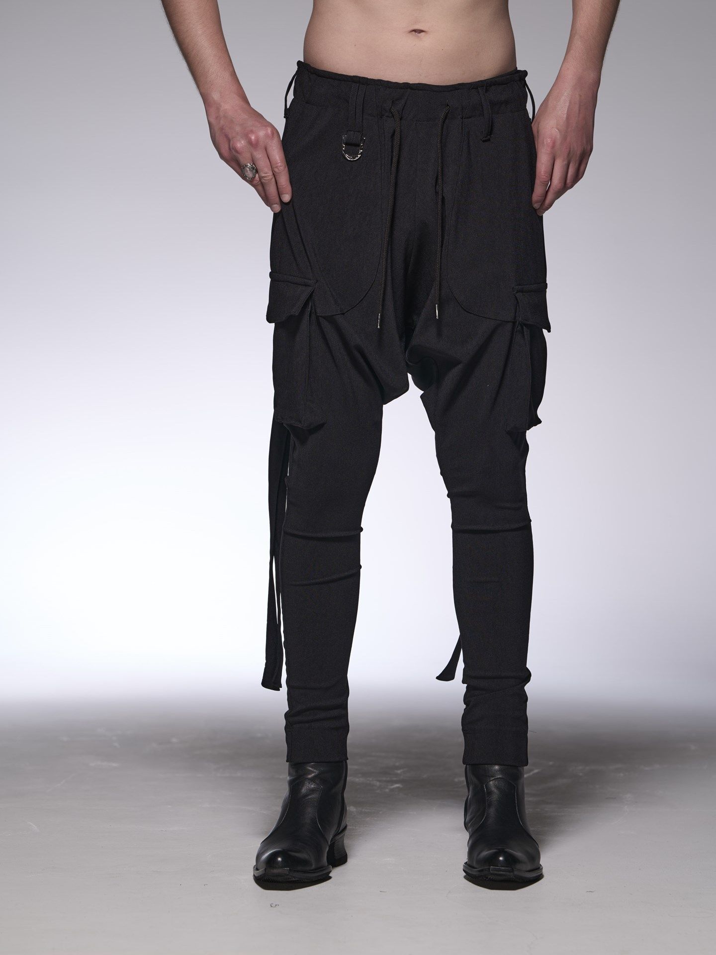 kiryuyrik KS-HP27-600  サルエルパンツ / ブラックSタグ kiryuyrik - 《予約品》 SaruelPants / サルエルパンツ