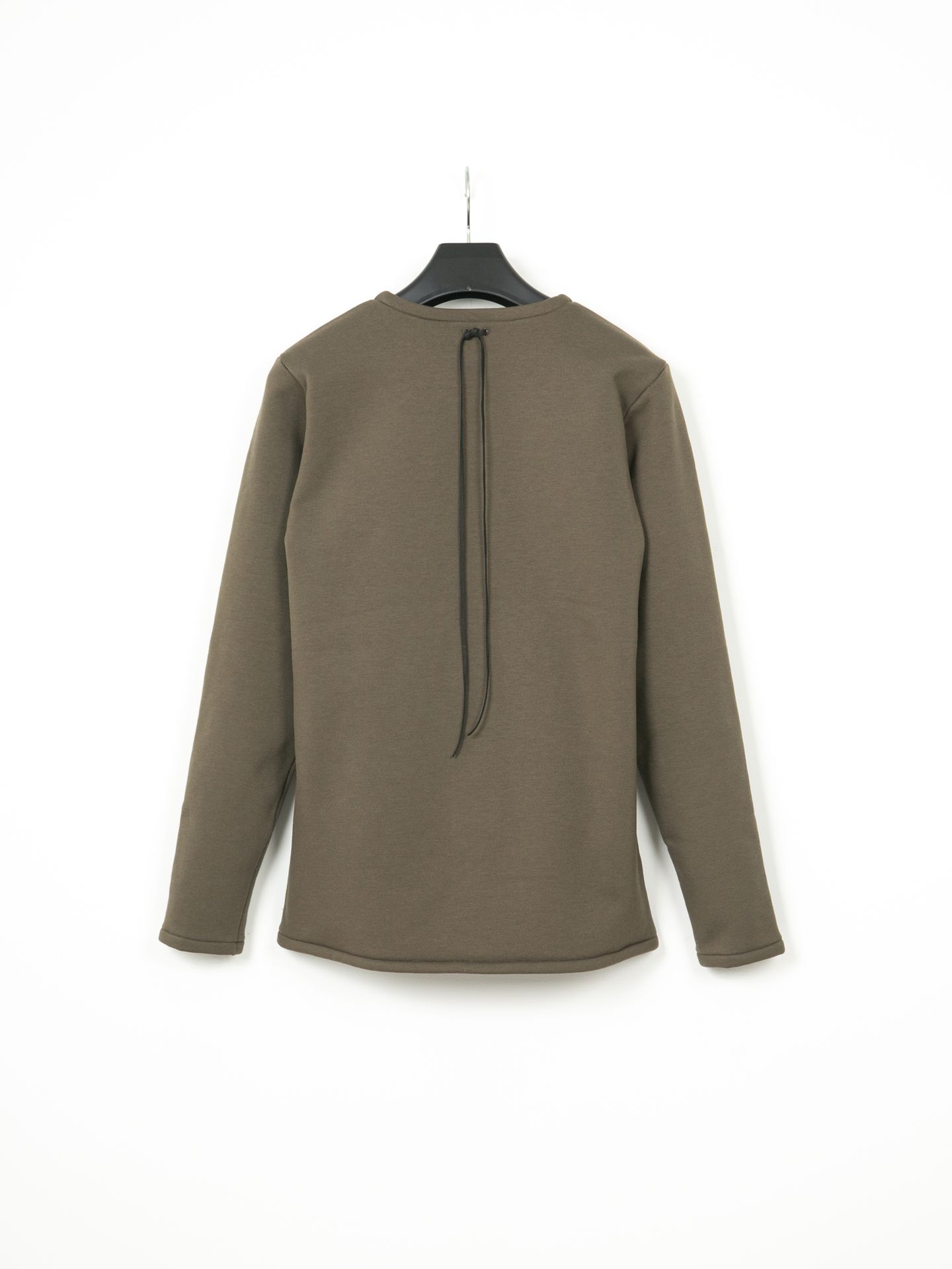 Fleece Lining Jersey L/S Crew Neck T-shirt  / L/S クルーネック T シャツ  / カーキ