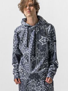 【予約品 9月6日(日) 締切】OVER HOODIE / トリコット オーバーパーカー / クロスグレー