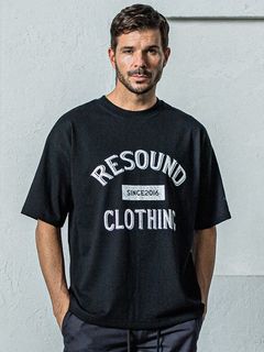 《予約11月17日19時締め》 college overT / オーバーTシャツ / ブラック