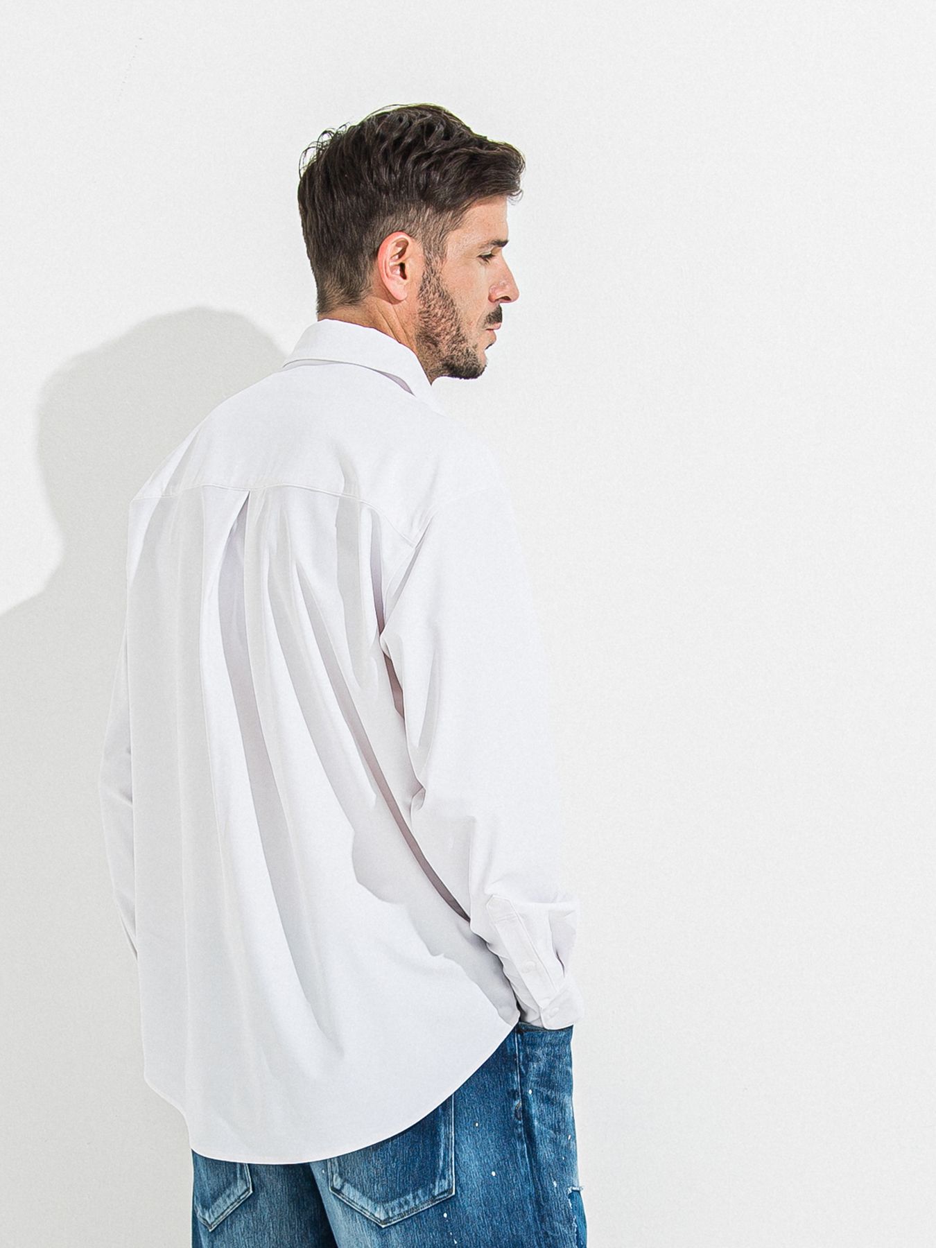 【予約品 】RASH JACK SHIRTS / ラッシュガード ジャックシャツ / ホワイト