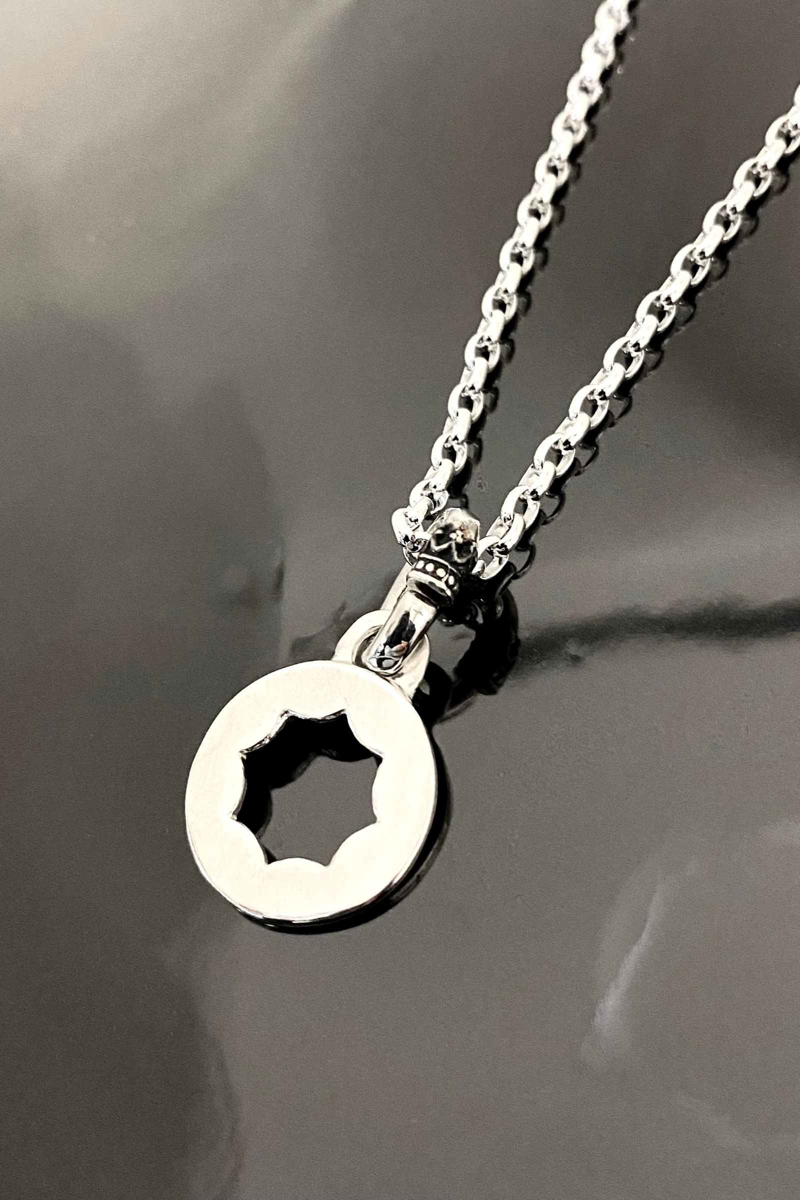 《受注生産》 CUT OUT FLOWER NECKLACE ネックレス 【GOD SIZE】 注文から1~2週間後入荷予定