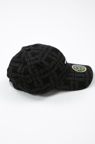 BOY LOGO PATTERNED CAP / ブラック 【BOY LONDON】