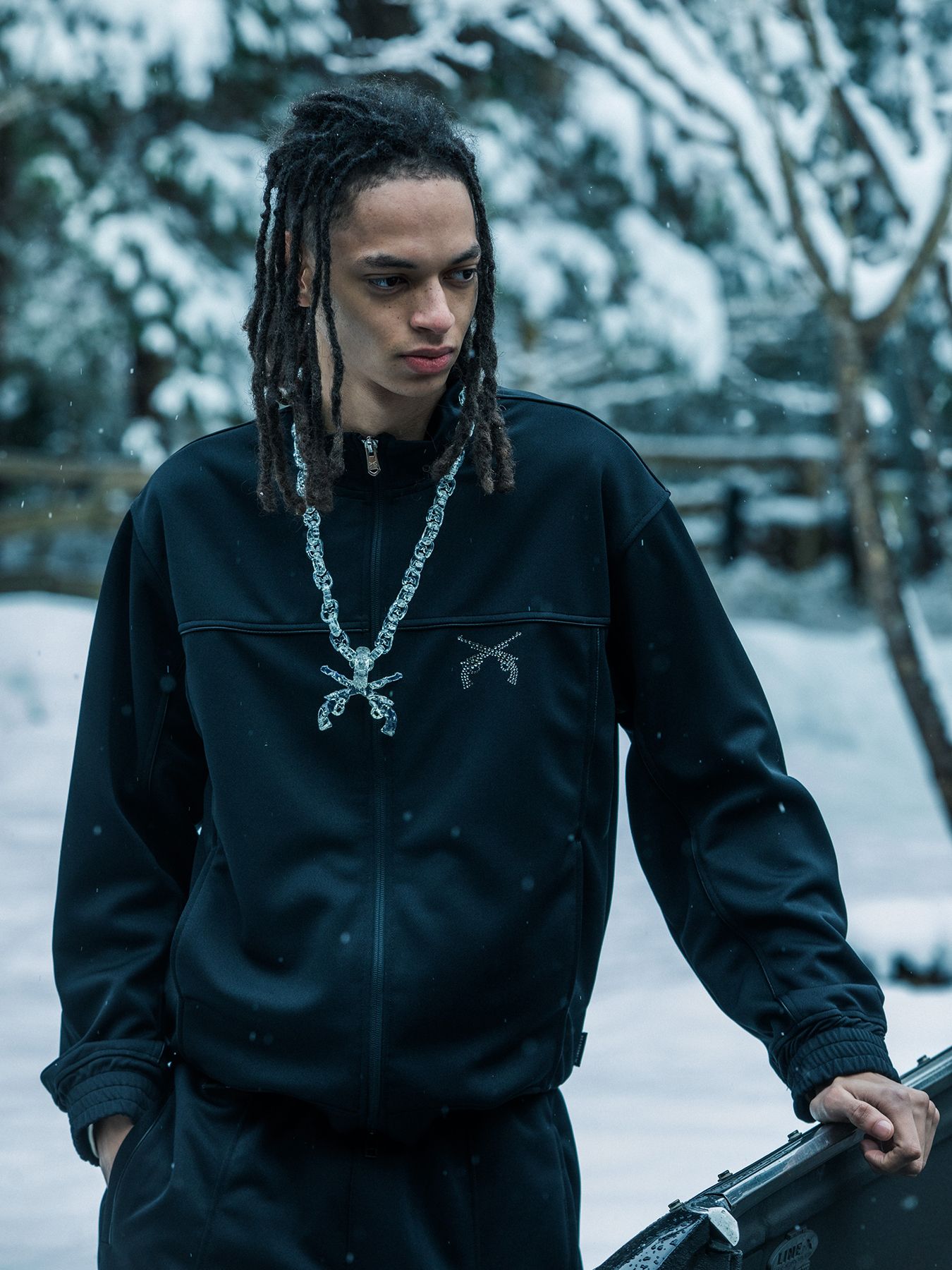 【予約品 3月9日(月) 18:00 締切】BRIGHT JERSEY JKT / ブライト ジャージ ジャケット / ブラック