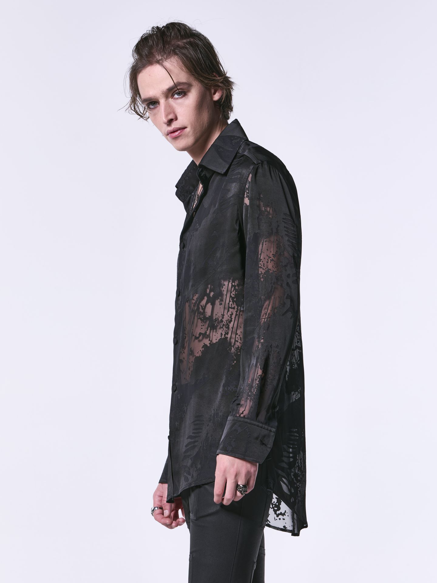 《予約品》 Opal Shirt / シャツ / ブラック