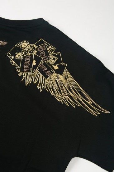 TRAMP WING T-SHIRTS #2 / Black 【BOY LONDON】