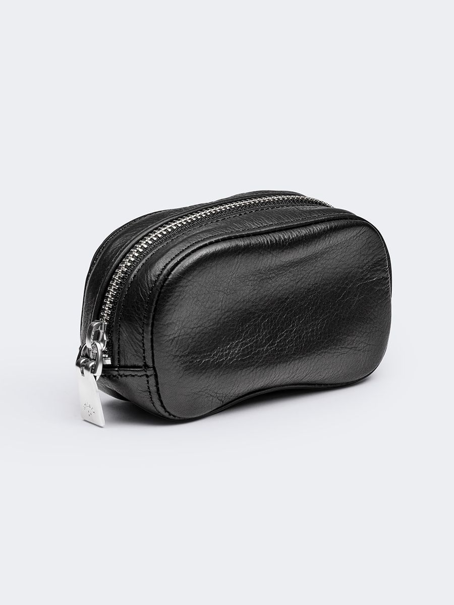 Sサイズ マルチケース Reality Leather / BLACK 【aniary】