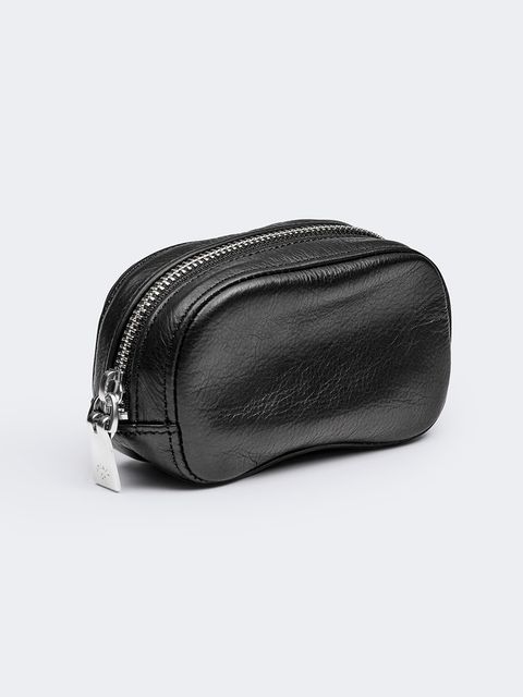 Sサイズ マルチケース Reality Leather / BLACK 【aniary】