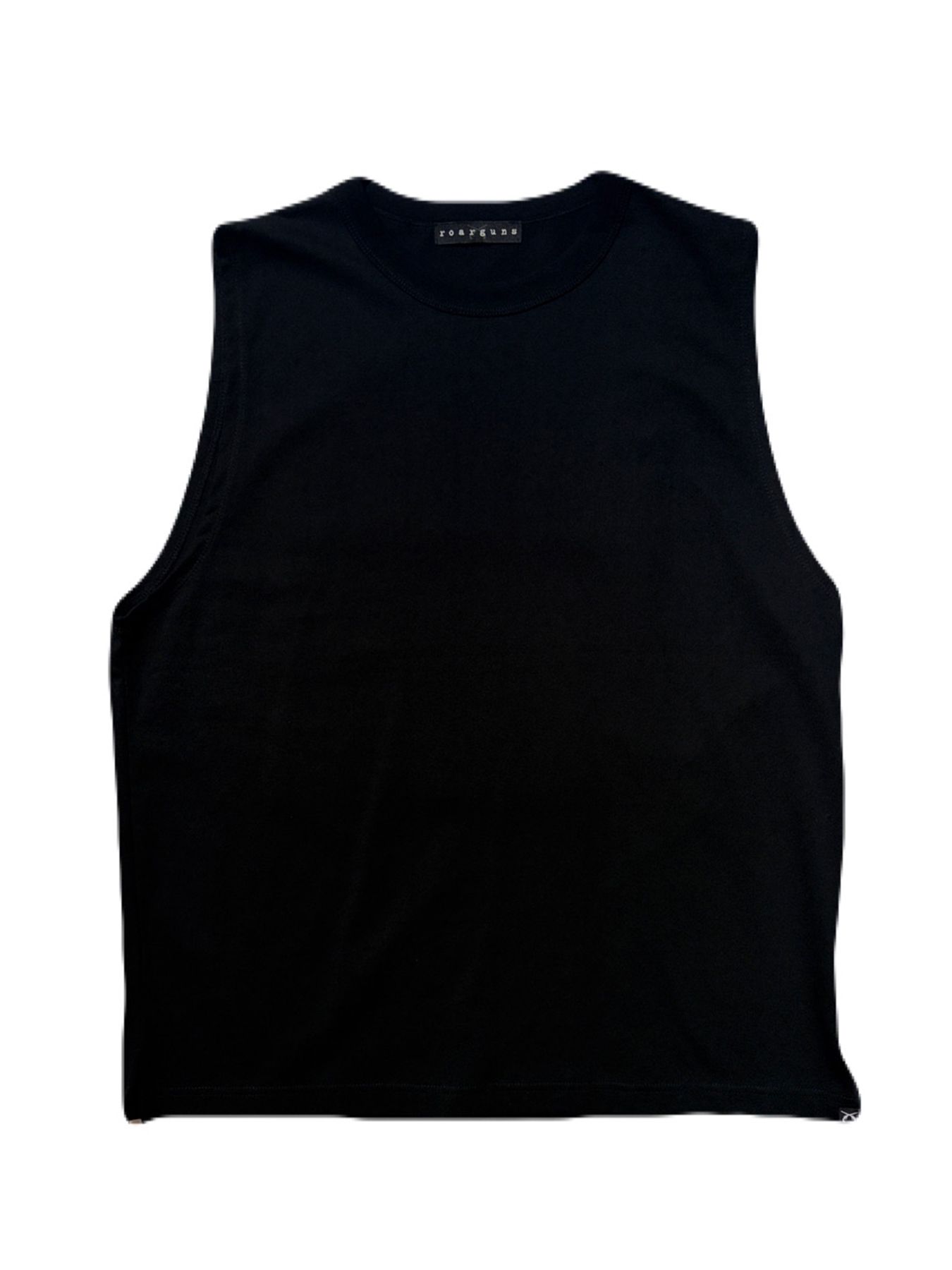 【予約品 8月23日(日) 締切】SLEEVELES TEE METAL / メタル / ブラック