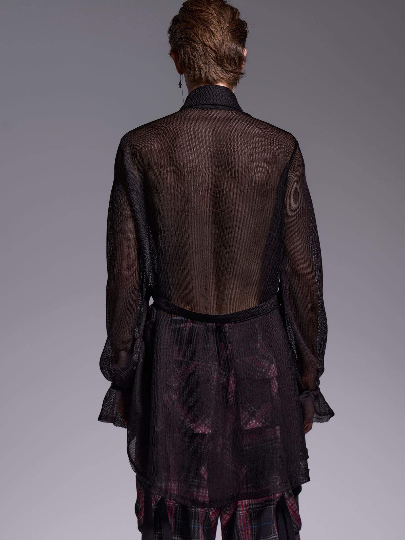 【予約品 1月4日(日) 締切】Gather Sleeve Shirt / ギャザースリーブシャツ / ブラック