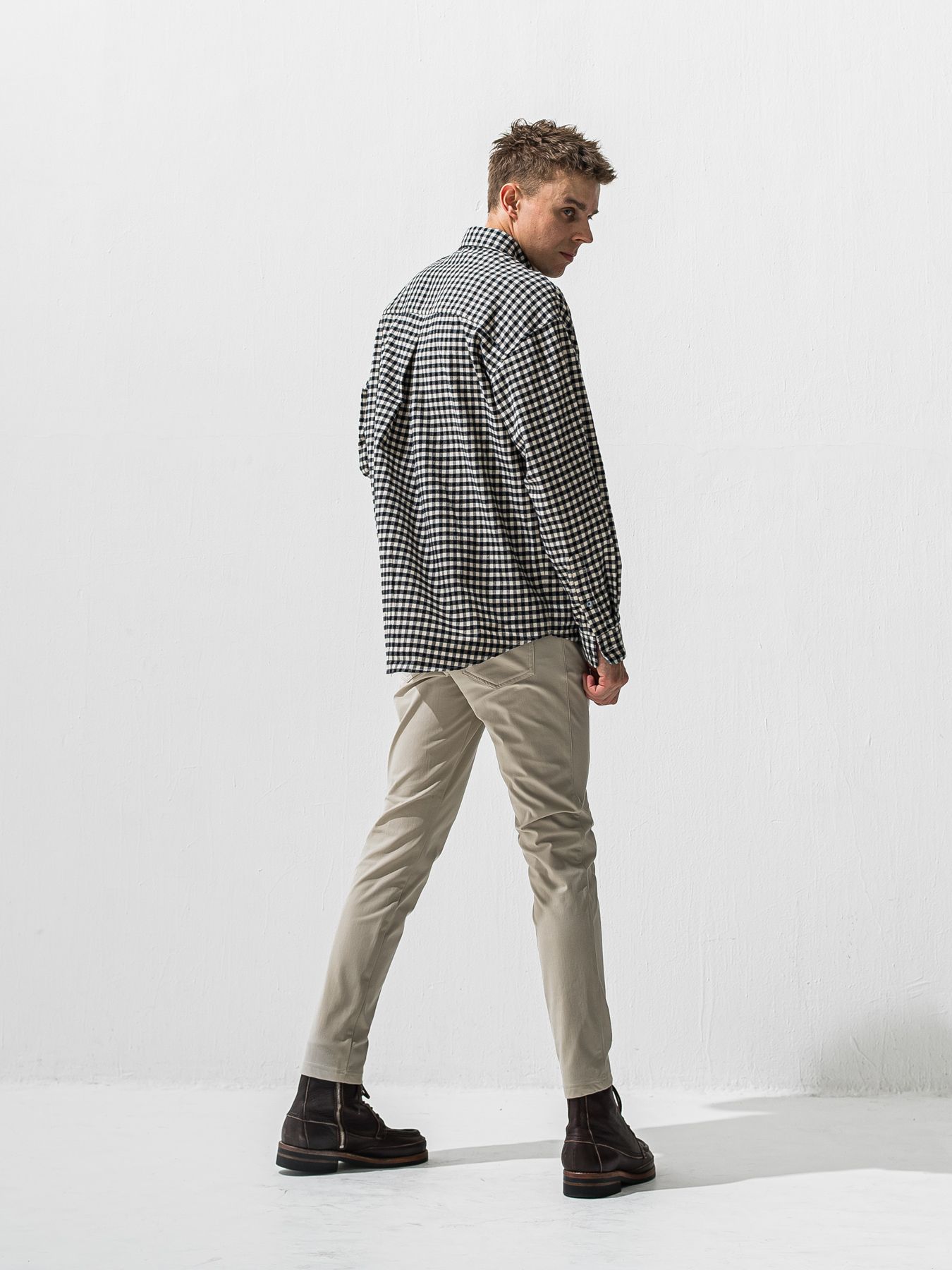 【予約品 9月6日(日) 締切】FLANNEL JACK SHIRTS / オーガニックコットン フランネルチェック ジャックシャツ / ギンガムチェック