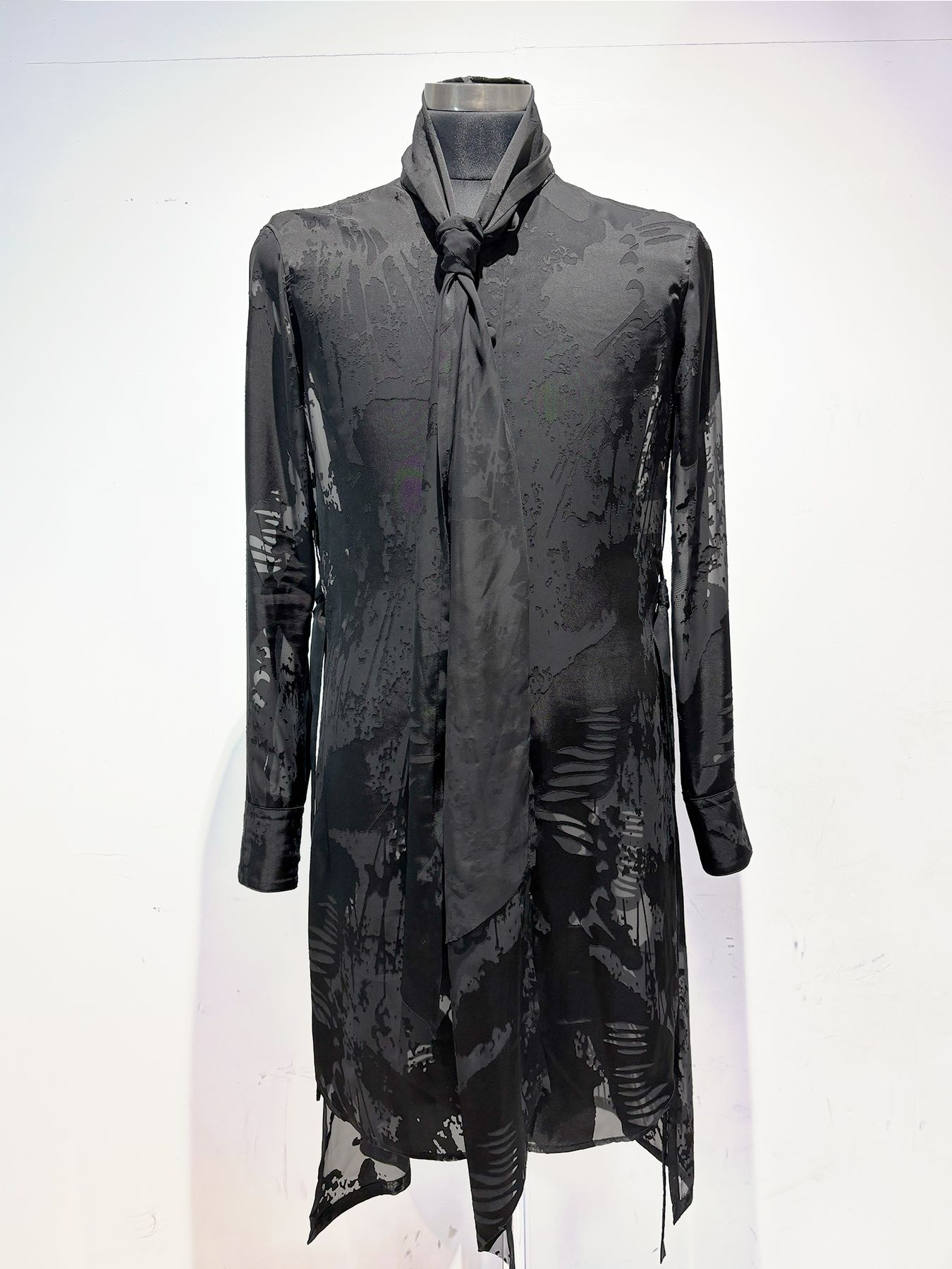 《予約品》 StoalShirt / ストールシャツ / ブラック