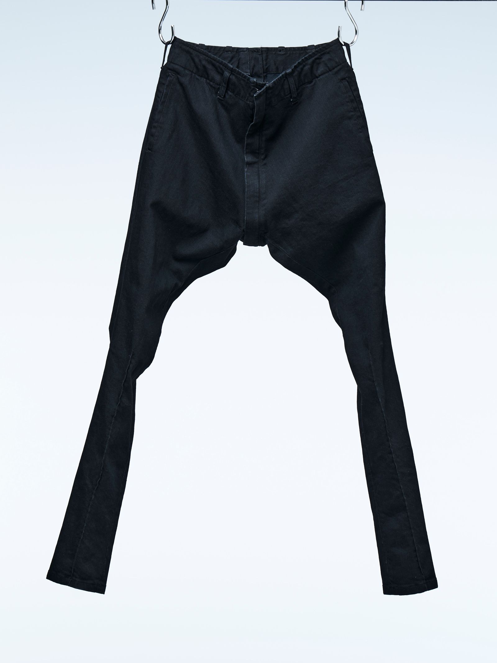 《予約品》 OrganicDenimDartsSaruelPants / サルエルパンツ  / ブラック 【THE ONENESS】 5月中入荷予定