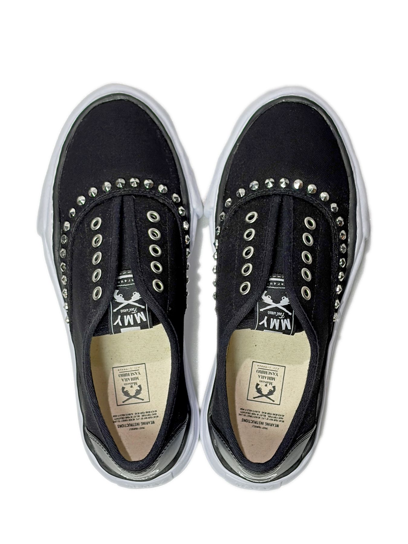 【予約品】MAISON MIHARA YASUHIRO コラボ - ×MMY SNEAKER / スニーカー / ブラック×ホワイト