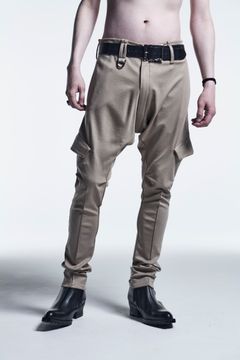 《予約品》 SaruelCargoPants Ponch / Beige 【kiryuyrik】 7月入荷予定