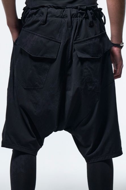 《予約品》 SarouelShortPant/ ブラック 【kiryuyrik】 2023年5月以降入荷予定