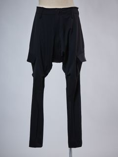 【予約品 4月26日(日) 締切】Sarrouel Pants / サルエルパンツ / ブラック