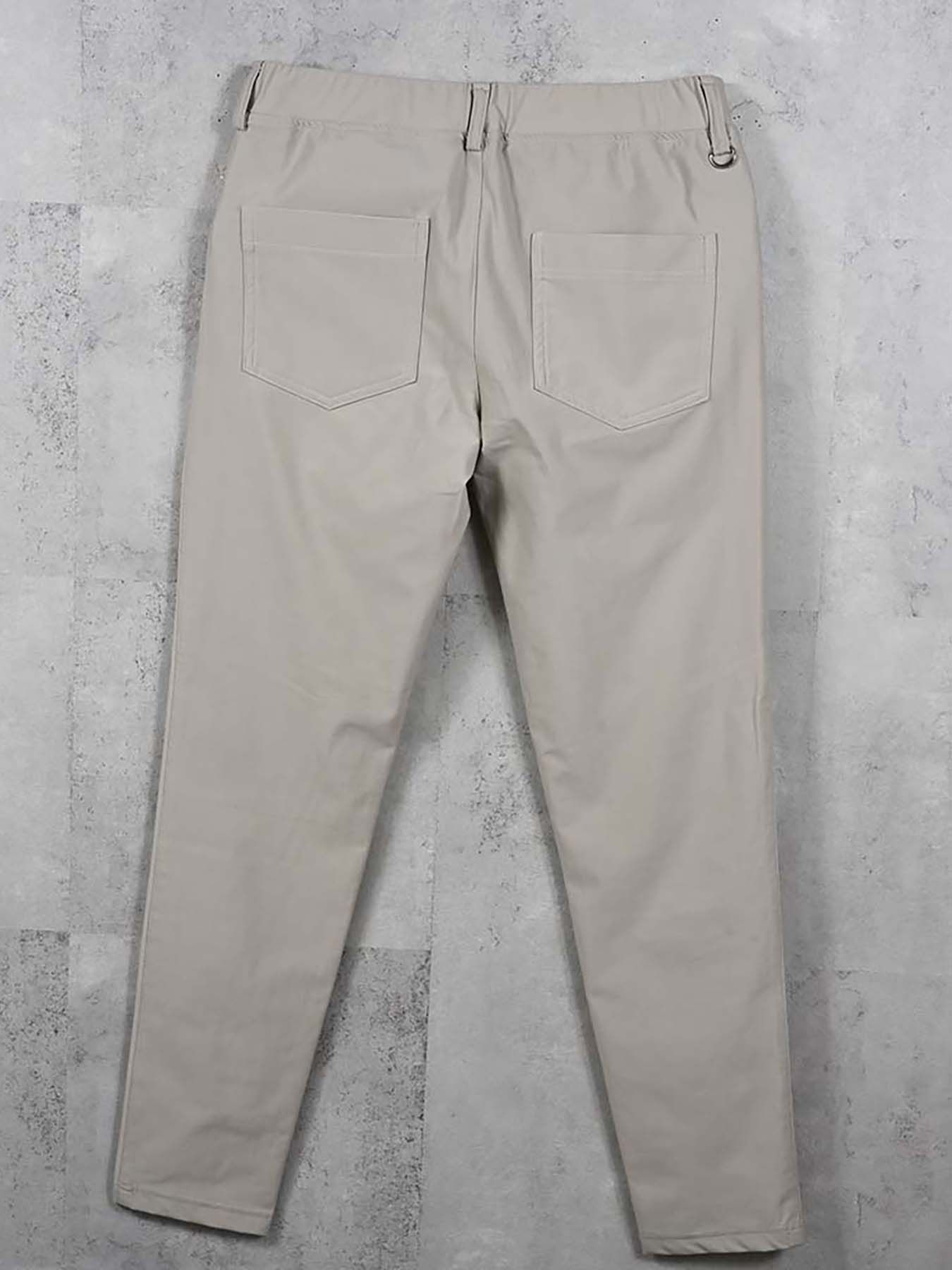 【予約品 8月31日(日) 締切】CHRIS EASY HEAT TUCK PANTS / クリス イージー ヒートタックパンツ / グレージュ