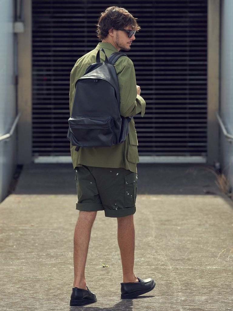 wjk - 《予約品》 paint cargo shorts / ミリタリーショーツ / カーキ 