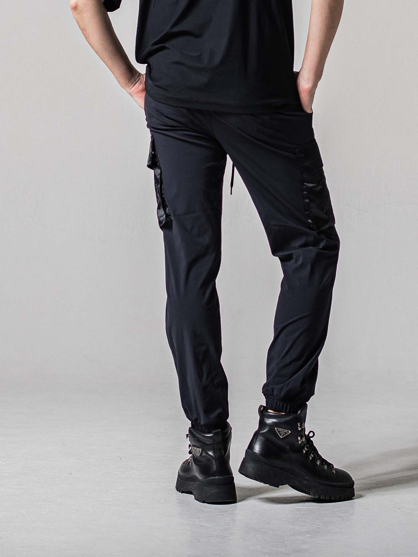 【予約品 11月16日(日) 締切】NY PT CARGO  PANTS / ナイロン イージーカーゴパンツ  / ブラック