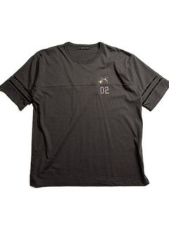 《予約品8月31日 23時55分締め》 SIDE LINE TEE A / Tシャツ / グレー 【roarguns 】 2024年2月入荷予定