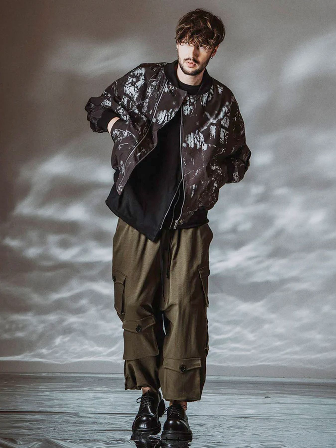 ライダースBIG-MA-1-BLZ / リアルツリーカモフラージュ【NO ID.】