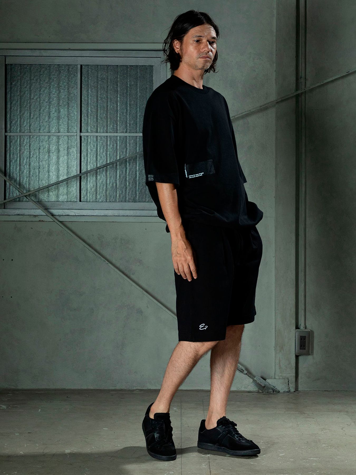 【予約品 11月9日(月) 締切】HEAVYJERSEY Drip / ヘビーオンスジャージー ショーツ / ブラック