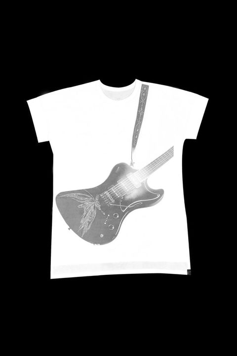 Drop Shoulder T-shirt / Whiteロング 【SGZ × kiryuyrik × ESP Collaboration】