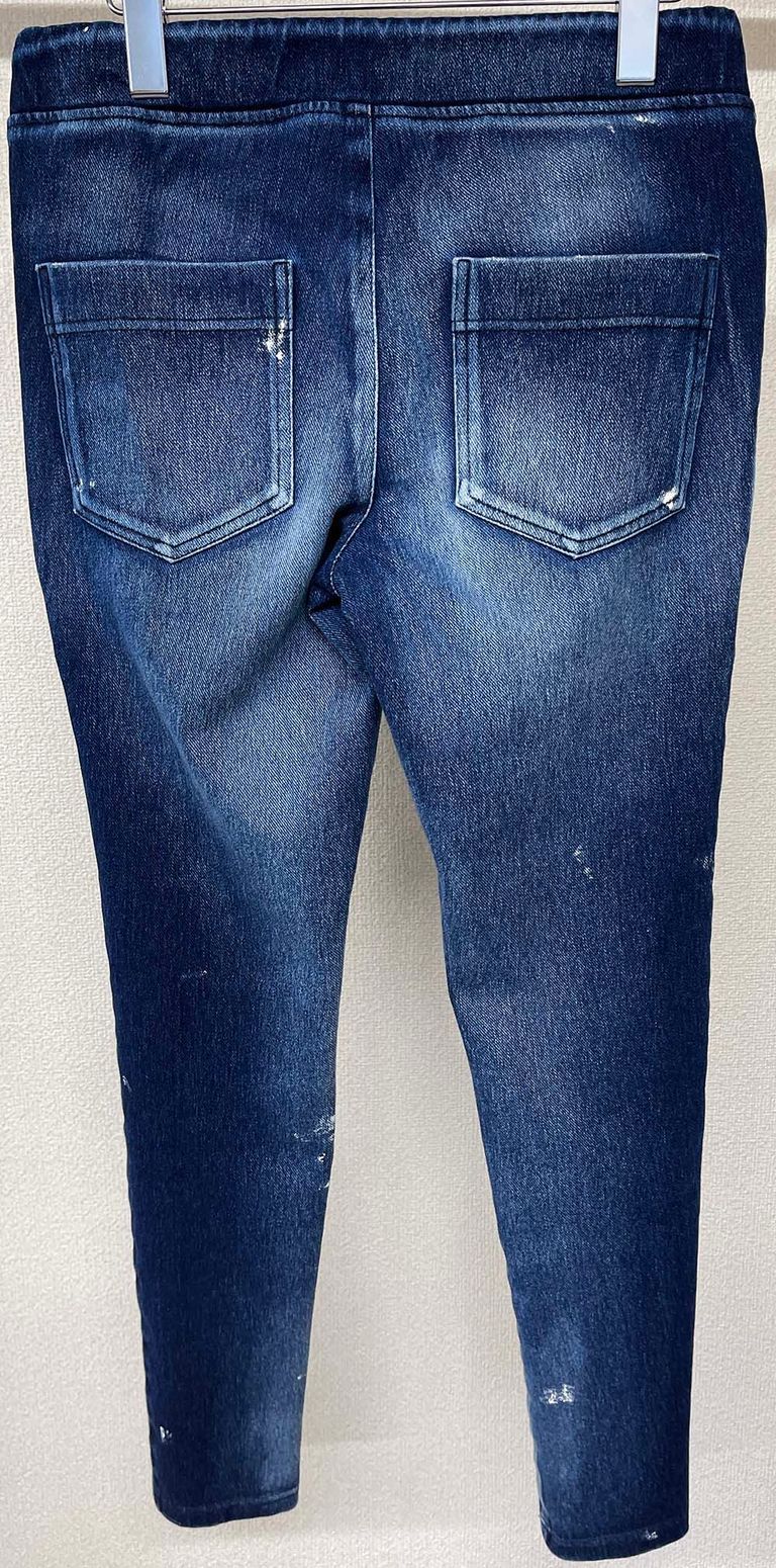 《予約品3月3日18：00締め》 EX denim jersey EDGE PT / デニムジャージパンツ / ダークインディゴ