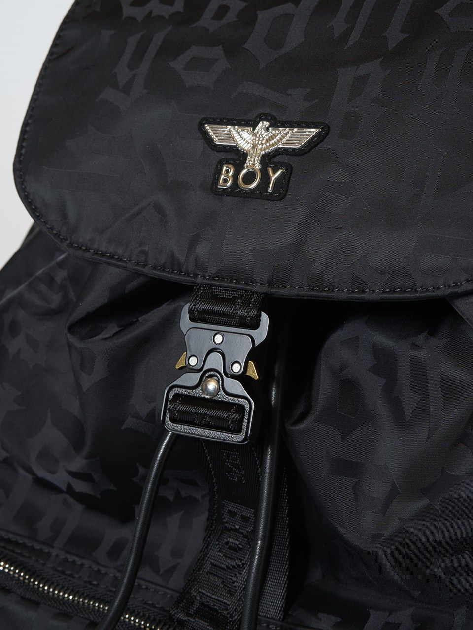 BOY LONDON - B-LOGO monogram BackPack/ リュック / ブラック | BRYAN