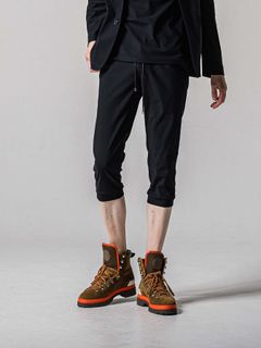 【予約品 11月16日(日) 締切】RE CROPPED PT / ナイロン イージークロップドパンツ / ブラック