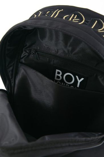 BOY EAGLE NYLON BACKPACK / ブラック 【BOY LONDON】