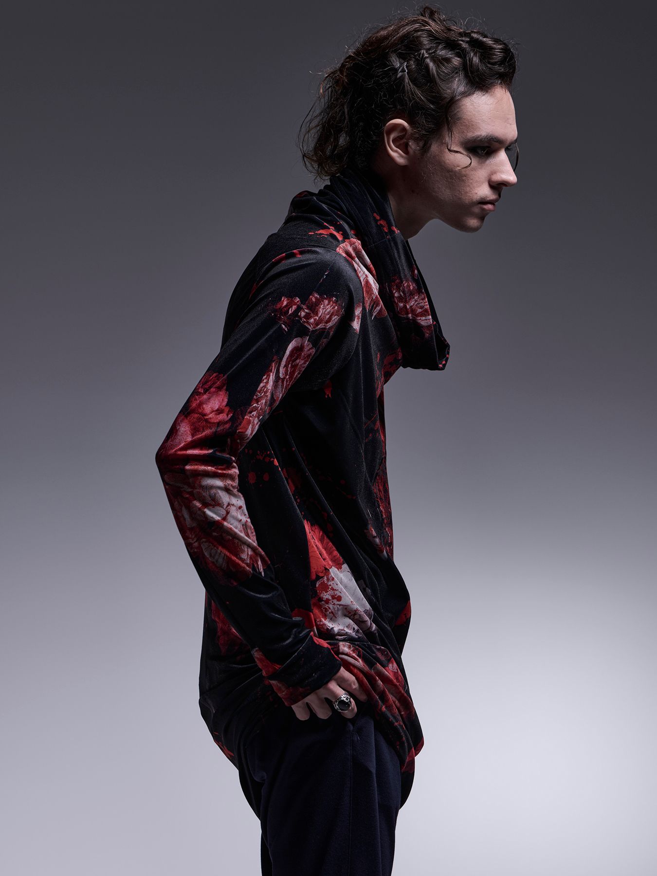 【予約品 7月13日(日) 締切】Loose High Nack / ルーズハイネック / フローラ