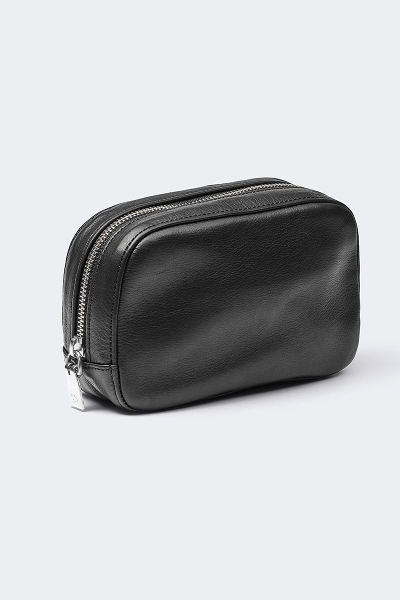 Mサイズ マルチケース Reality Leather / Black 【aniary】