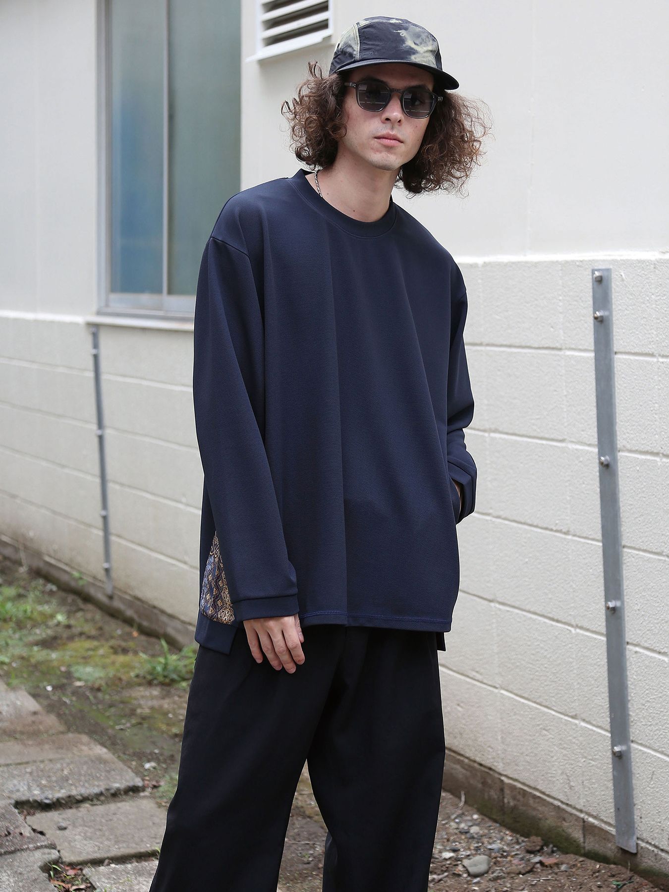 NOMAD CUTSEW / ネイビー【QUOLT】