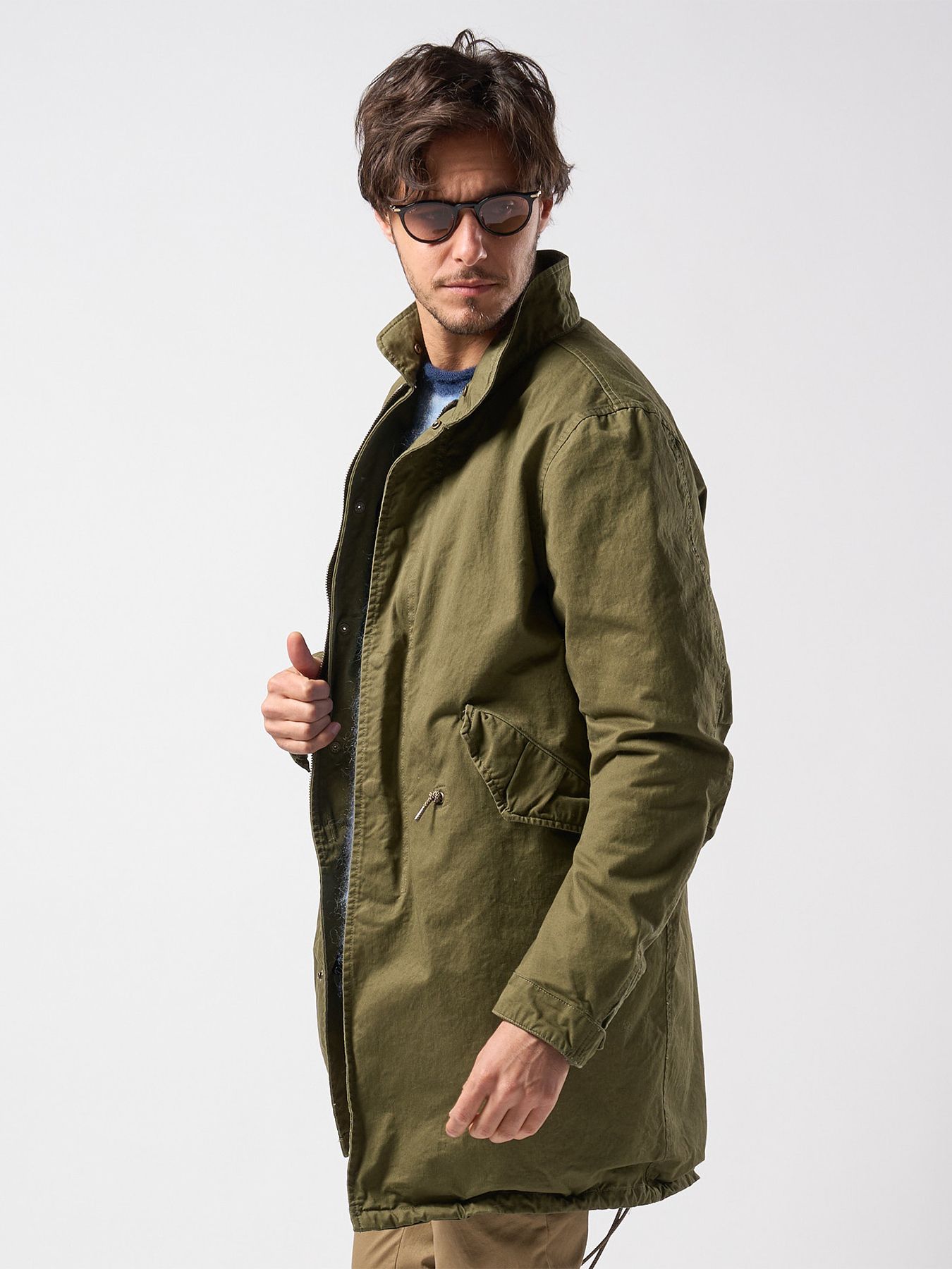 【予約品 】M65 fishtail parka / M65フィッシュテールパーカ / カーキ