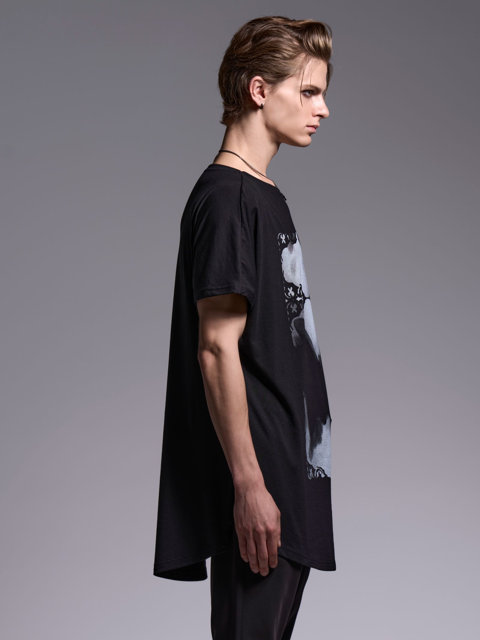 【予約品 1月4日(日) 締切】French Sleeve-T / フレンチスリーブTシャツ / ブラック