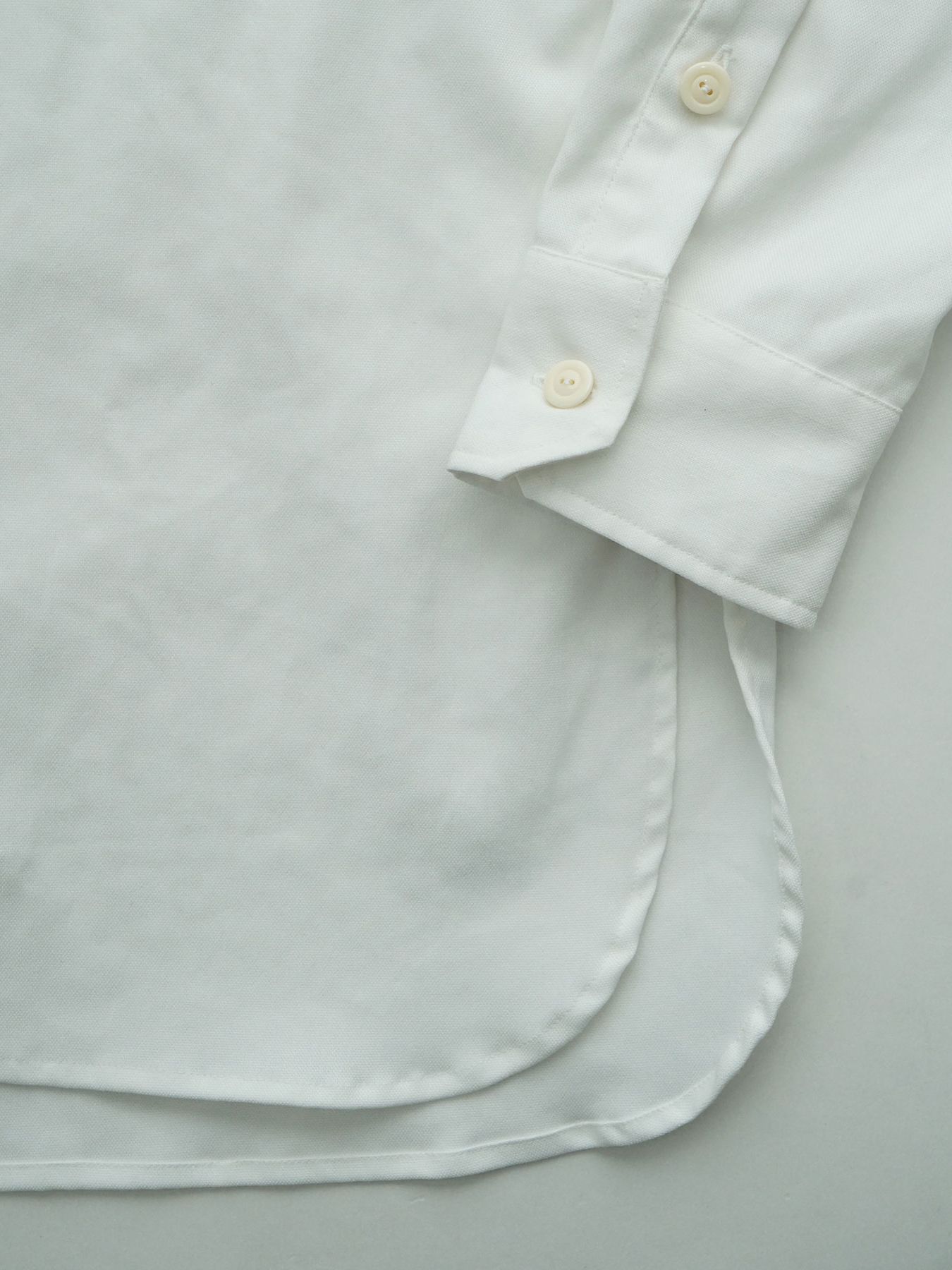 【予約品 11月23日(日) 締切】MINIMALPULLOVER / プルオーバーシャツ / WHITE