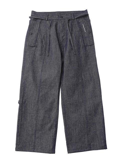 【予約品】NEPPY-DENIM PANTS / デニムパンツ / インディゴ【QUOLT】