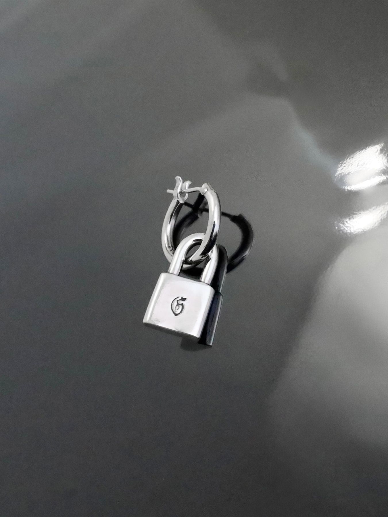 《受注生産》THIN HOOP with PADLOCK / シンフープ ウィズ パドロック / 注文から1～2週間後入荷予定