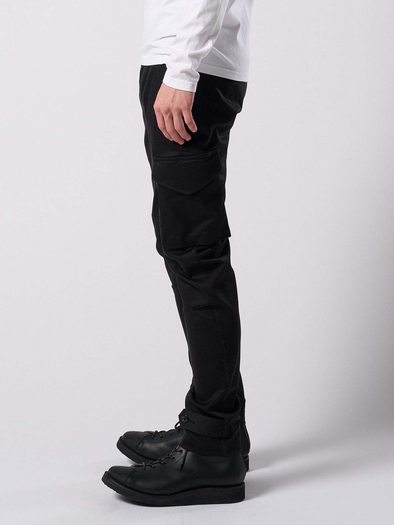【予約品 4月19日(日) 18時締切】M47 banana slim pants / M47 バナナスリムパンツ / ブラック