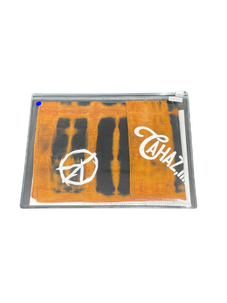 BANDANA / 能登半島チャリティーアイテム / ブラウン・ブラック 【CAHAZ,IIIXI（かわず）】