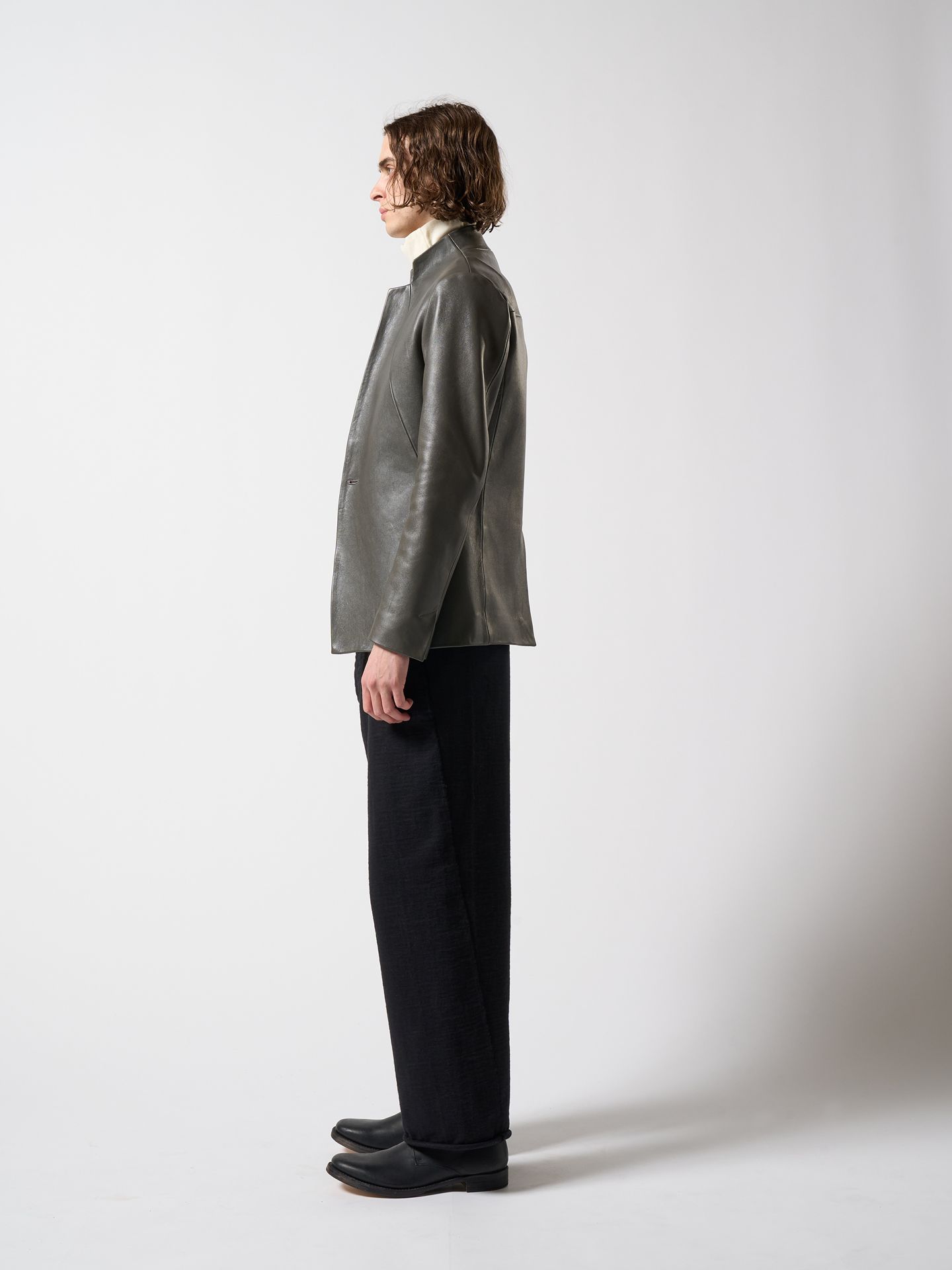 【予約品】 ex.heavy wide pants / ワイドパンツ / ブラック