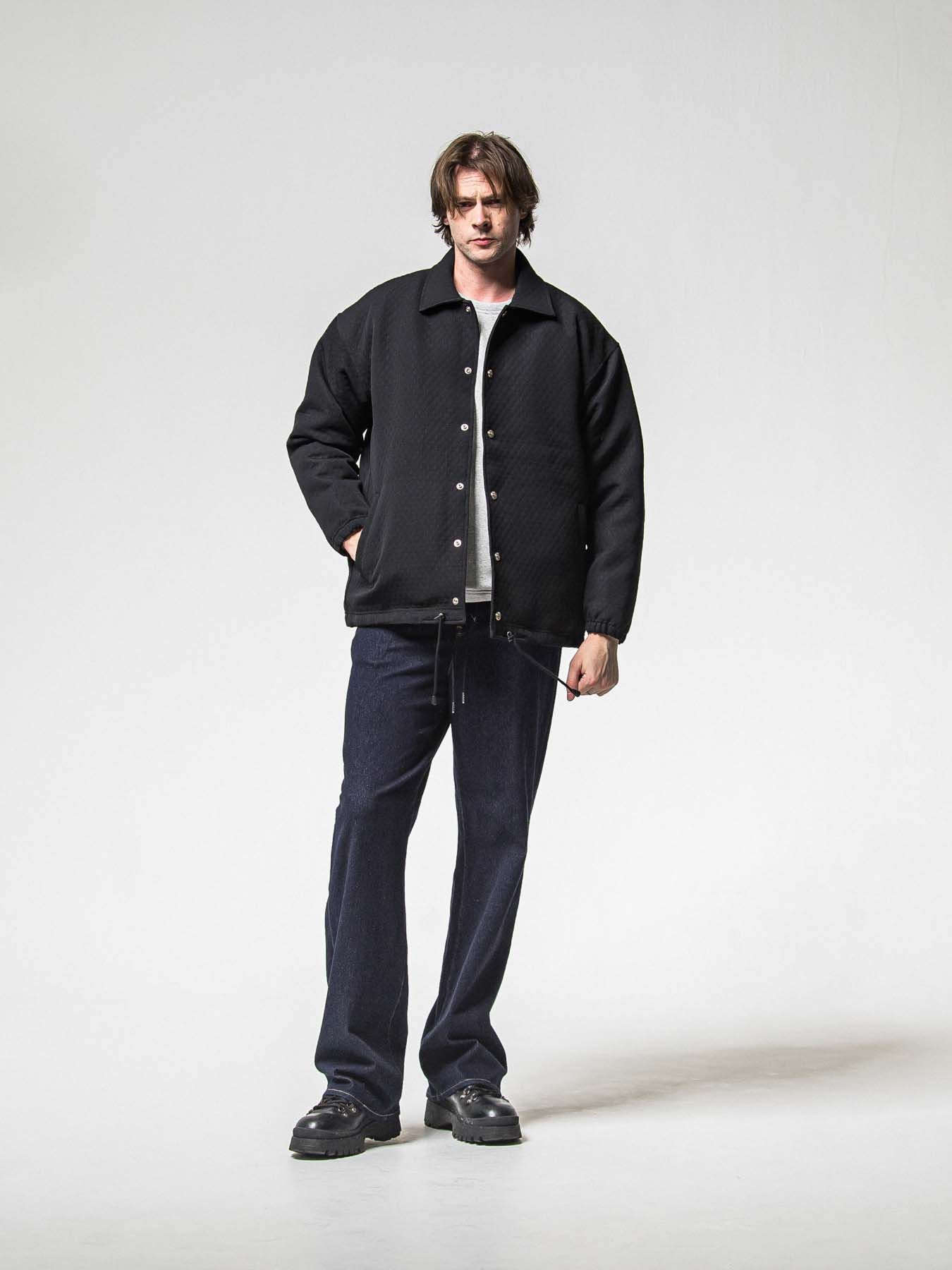 【予約品 8月31日(日) 締切】FUR COACH JK / ファーコーチジャケット / ブラック