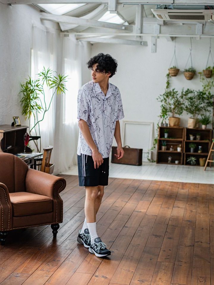 《予約品3月3日18：00締め》 Johnson NYLON HP / ハーフパンツ / ブラック