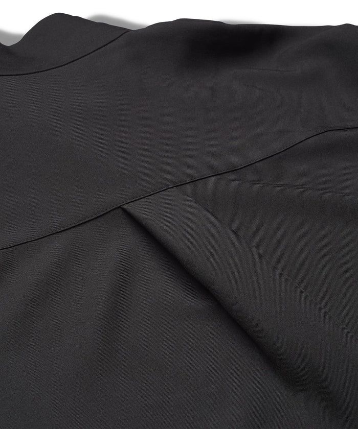 2WAYフライフロントタックシャツ BLACK