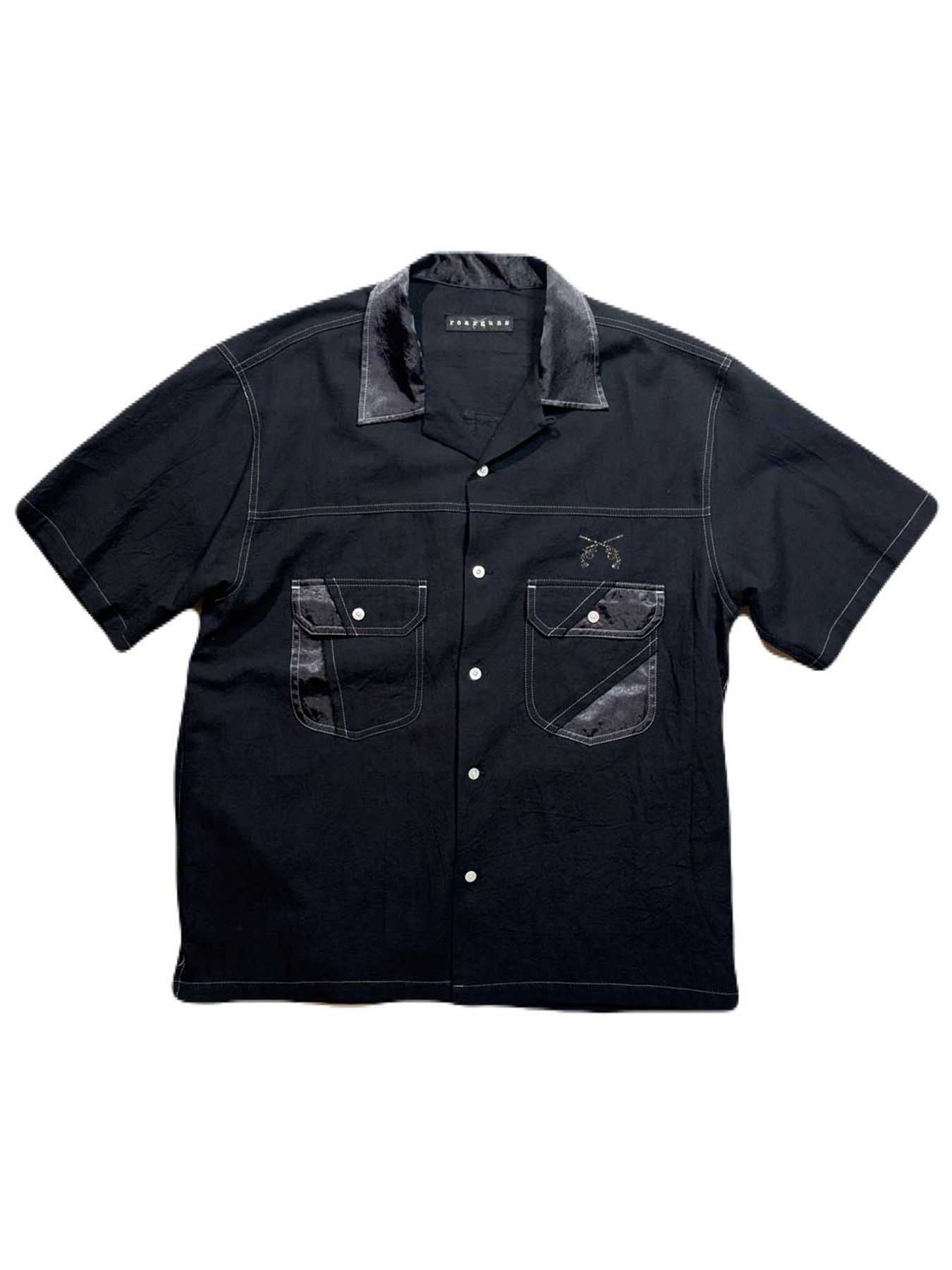 【予約品 8月23日(日) 締切】CO/W VIYELLA SHIRT/CR / クリスタル / ブラック