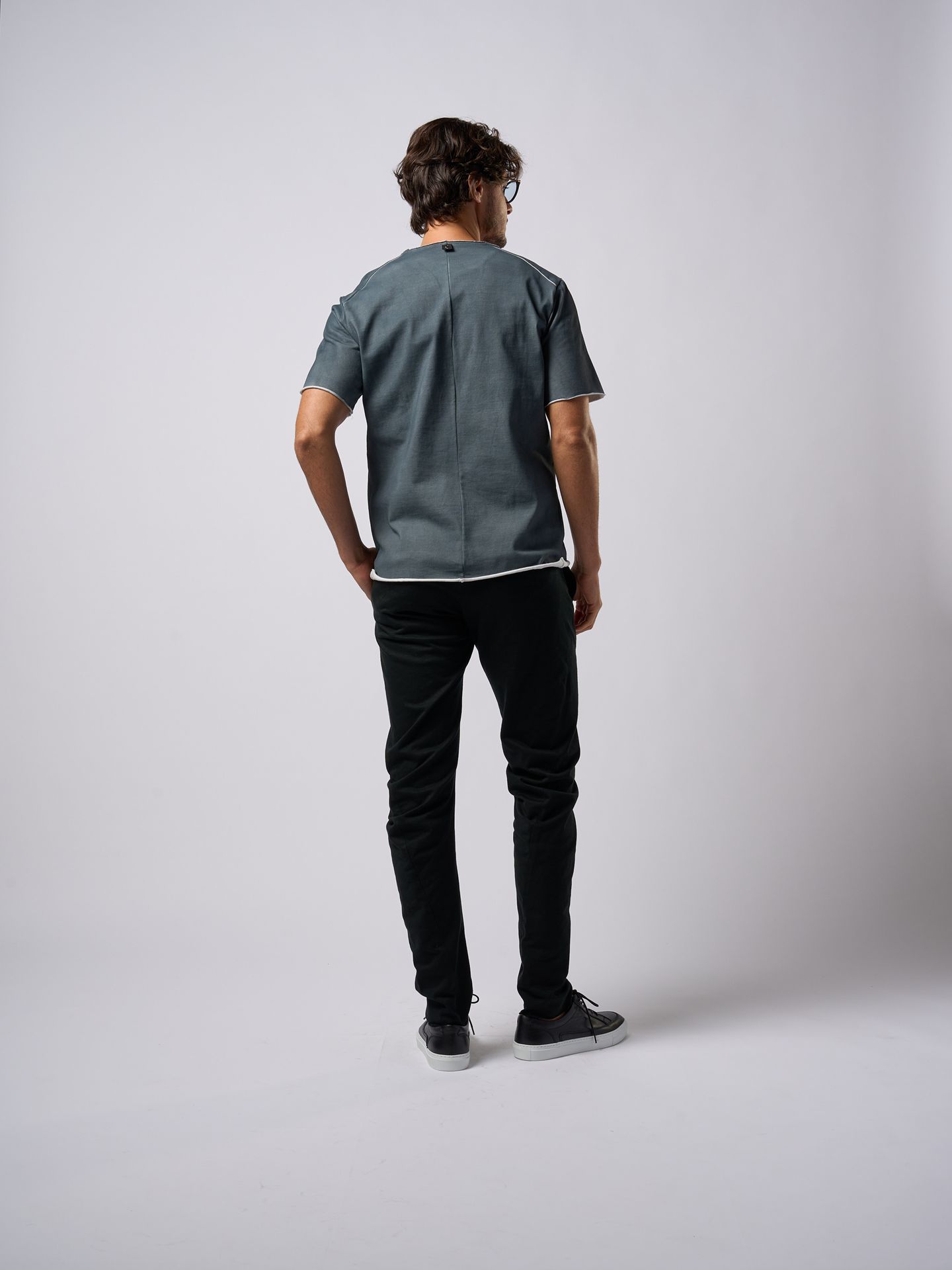 【予約品9月19日 10時締め】 tight banana pants  / バナナパンツ / ブラック