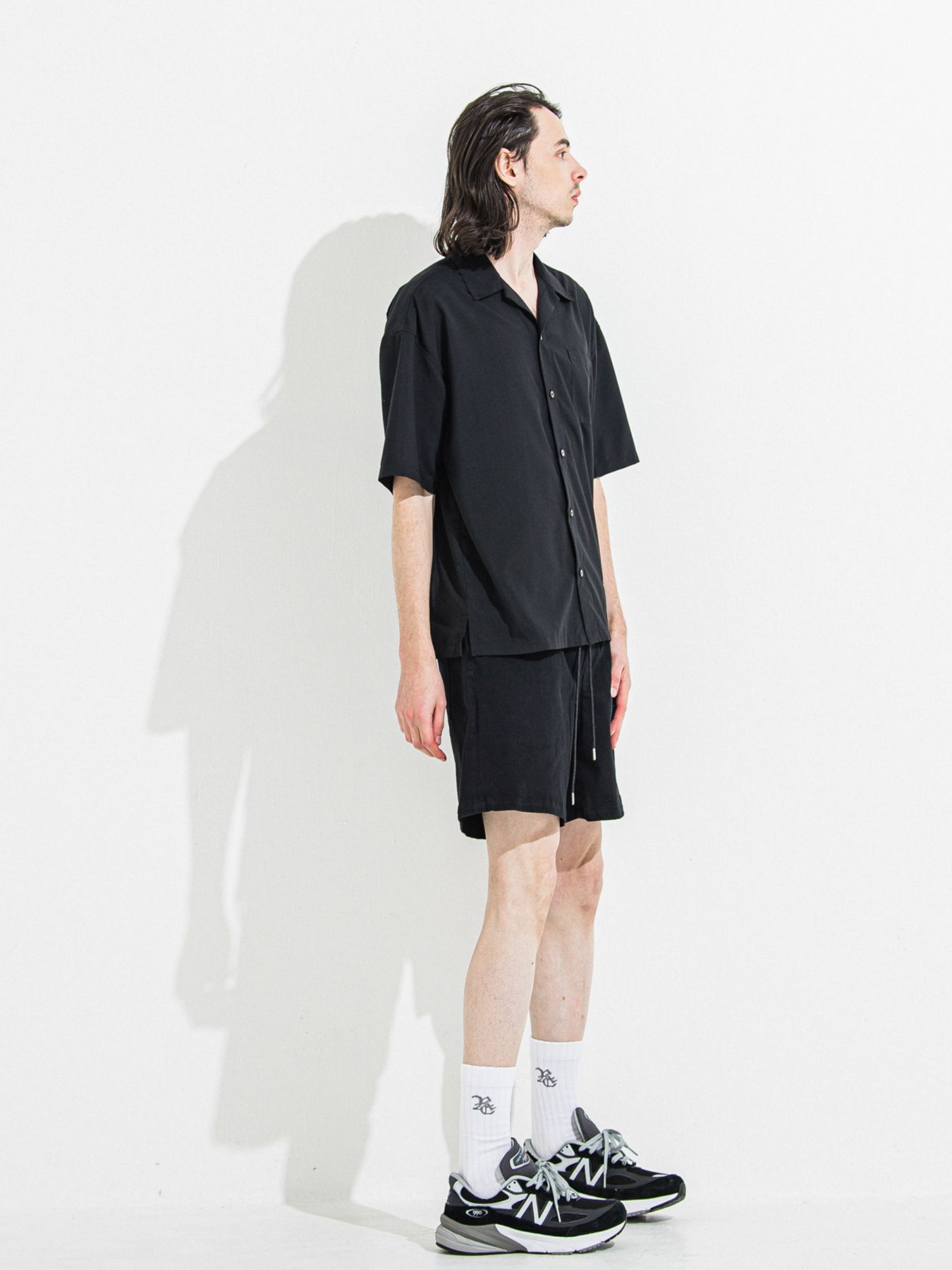 【予約品 】ZACK HALF SHIRT / ザックハーフスリーブシャツ / ブラック